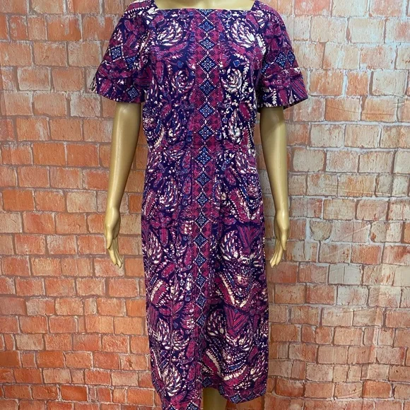 Vintage 60’s Stan Herman’s Lounge World Housedress - Picture 1 of 12